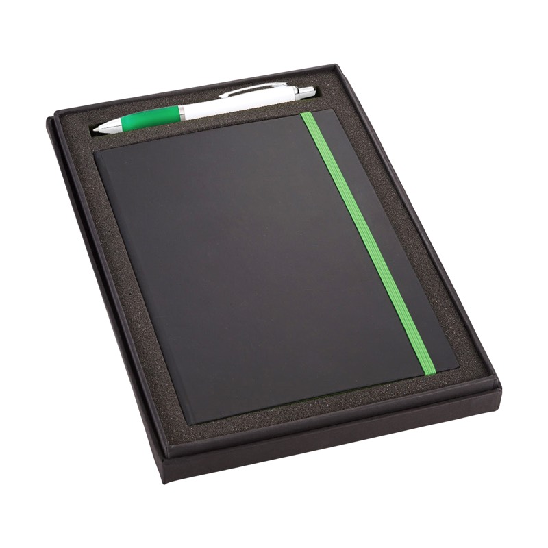 elevate journal and pen boxed gift set